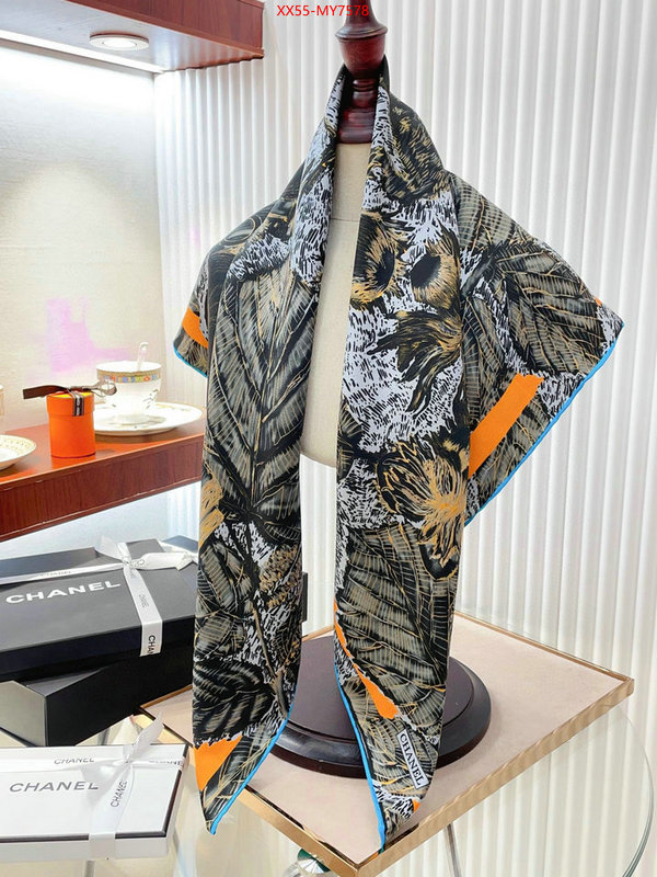 Scarf-Chanel sale outlet online ID: MY7578 $: 55USD