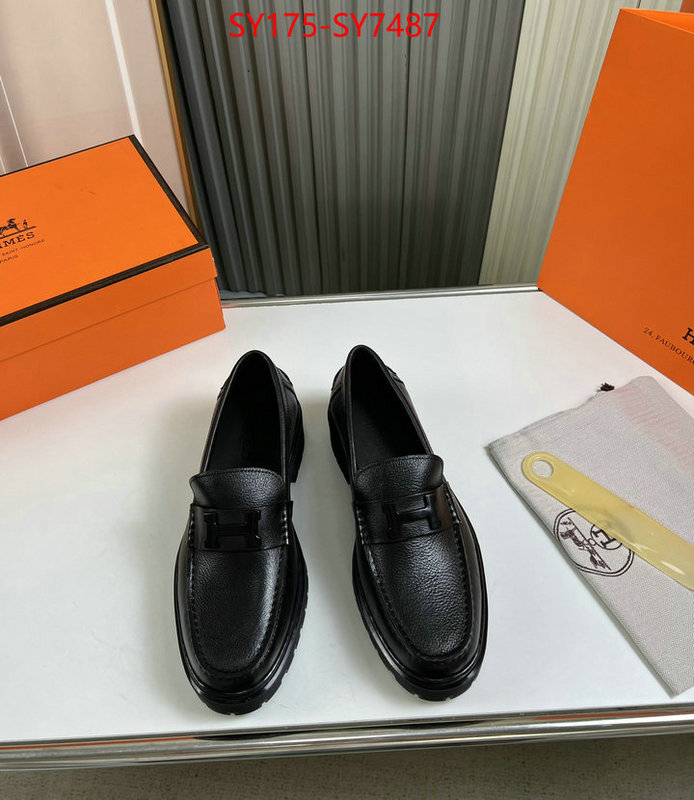 Men Shoes-Hermes what is a counter quality ID: SY7487 $: 175USD