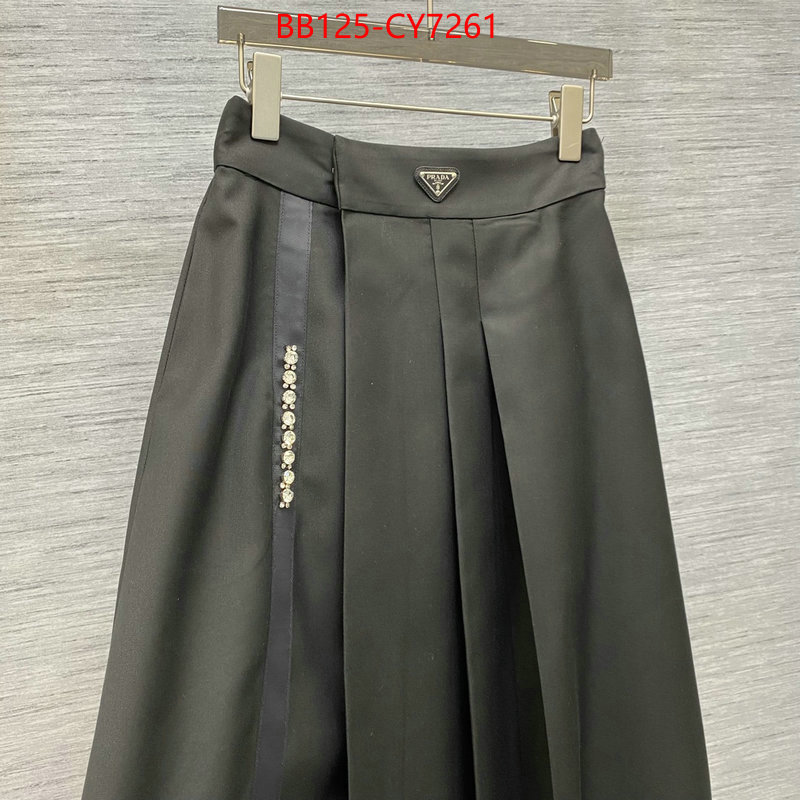 Clothing-Prada buying replica ID: CY7261 $: 125USD
