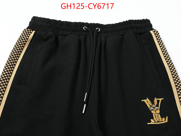 Clothing-LV 2023 perfect replica designer ID: CY6717 $: 125USD