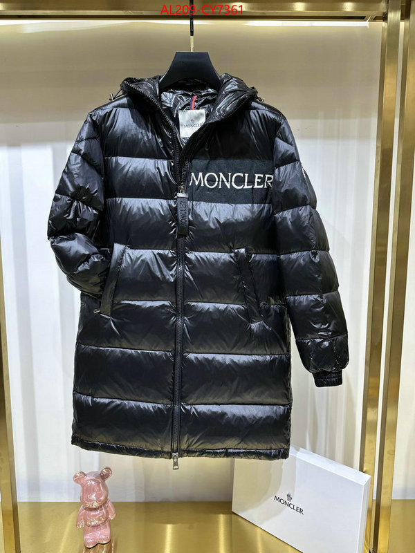 Down jacket Men-Moncler wholesale 2023 replica ID: CY7361 $: 209USD