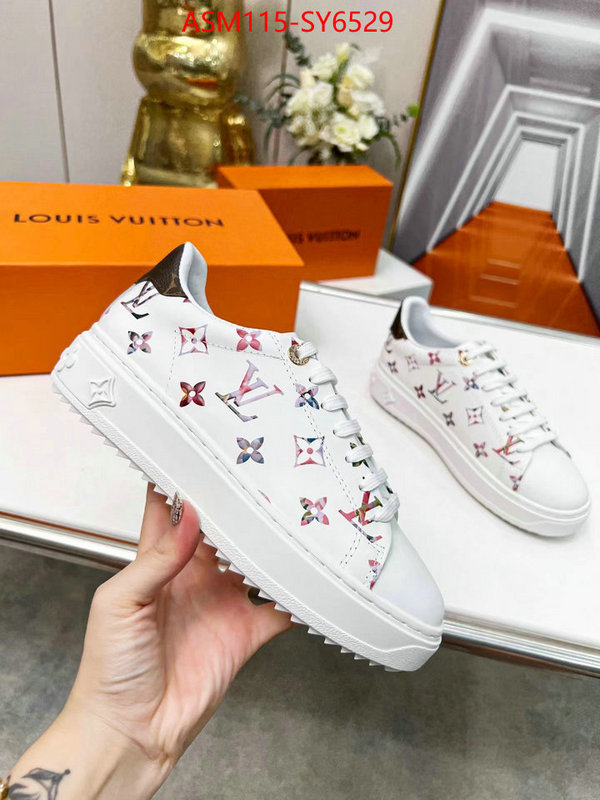 Men Shoes-LV 2023 aaaaa replica 1st copy ID: SY6529 $: 115USD