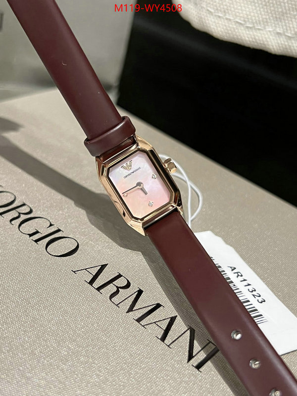 Watch(4A)-Armani practical and versatile replica designer ID: WY4508 $: 119USD