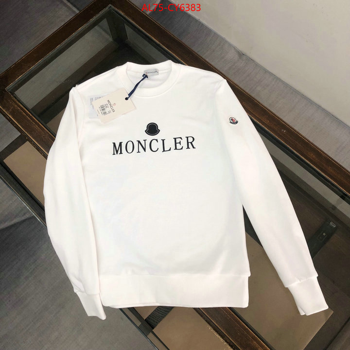 Clothing-Moncler what 1:1 replica ID: CY6383 $: 75USD