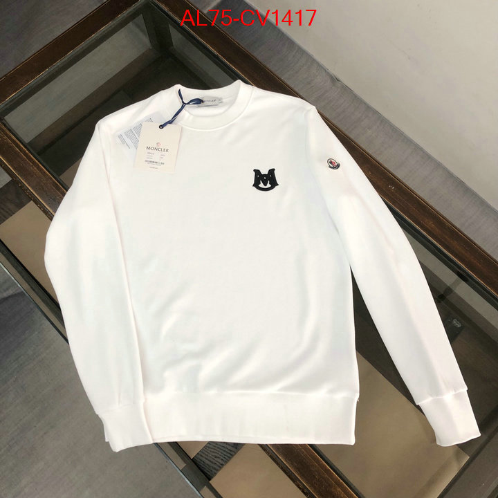 Clothing-Moncler buy cheap ID: CV1417 $: 75USD