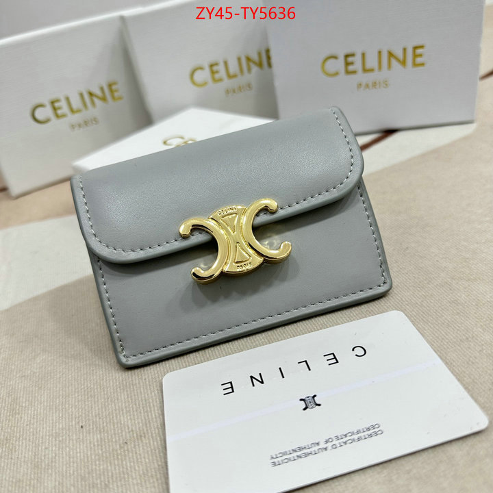 CELINE Bags(4A)-Wallet where should i buy to receive ID: TY5636 $: 45USD