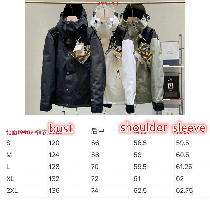 Clothing-The North Face designer 7 star replica ID: CY8204 $: 79USD