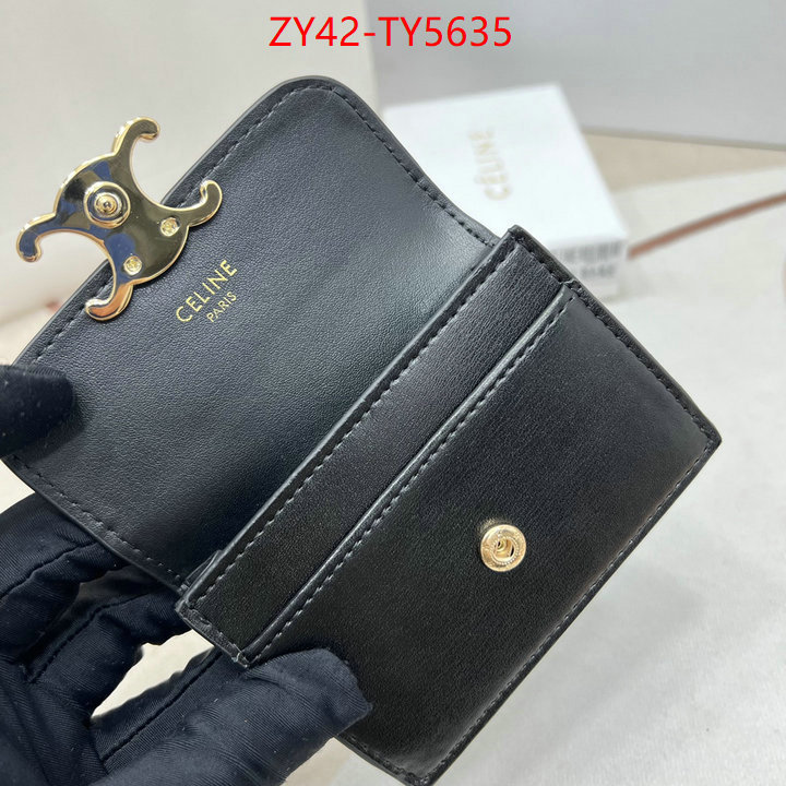 CELINE Bags(4A)-Wallet wholesale 2023 replica ID: TY5635 $: 42USD