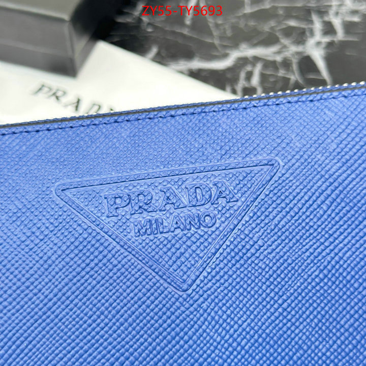 Prada Bags (4A)-Wallet aaaaa replica designer ID: TY5693 $: 55USD