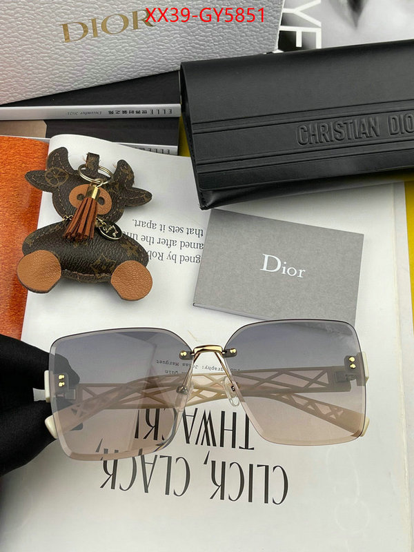 Glasses-Dior fashion ID: GY5851 $: 39USD