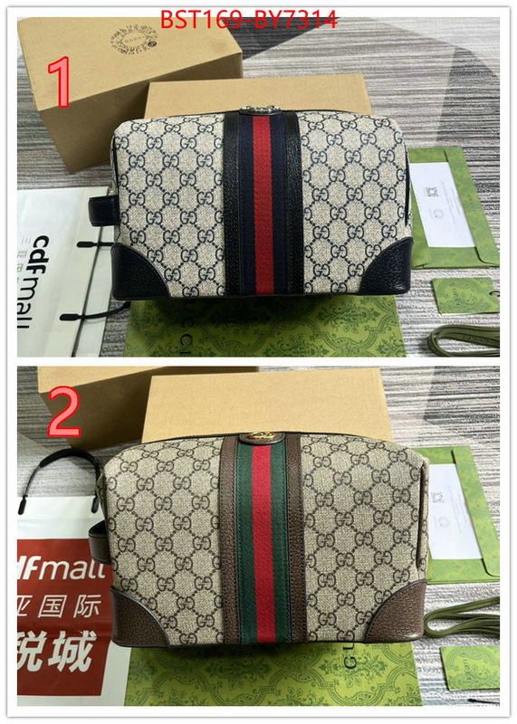 Gucci Bags(TOP)-Makeup bag- replica 2023 perfect luxury ID: BY7314 $: 169USD