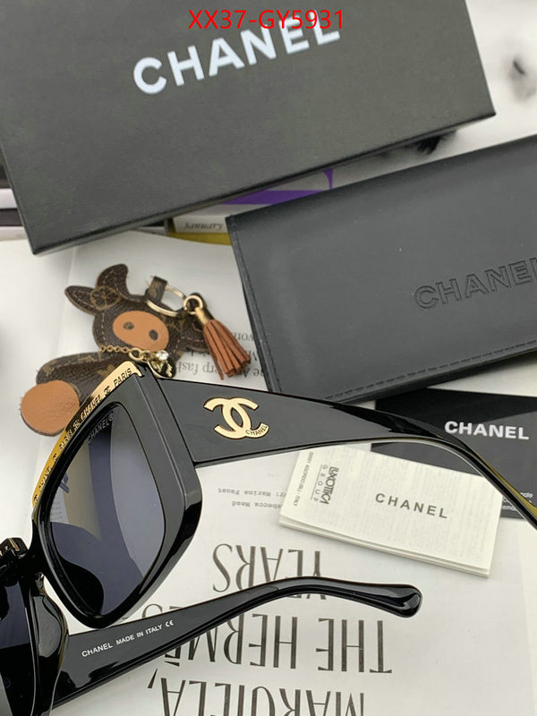 Glasses-Chanel aaaaa+ replica ID: GY5931 $: 37USD