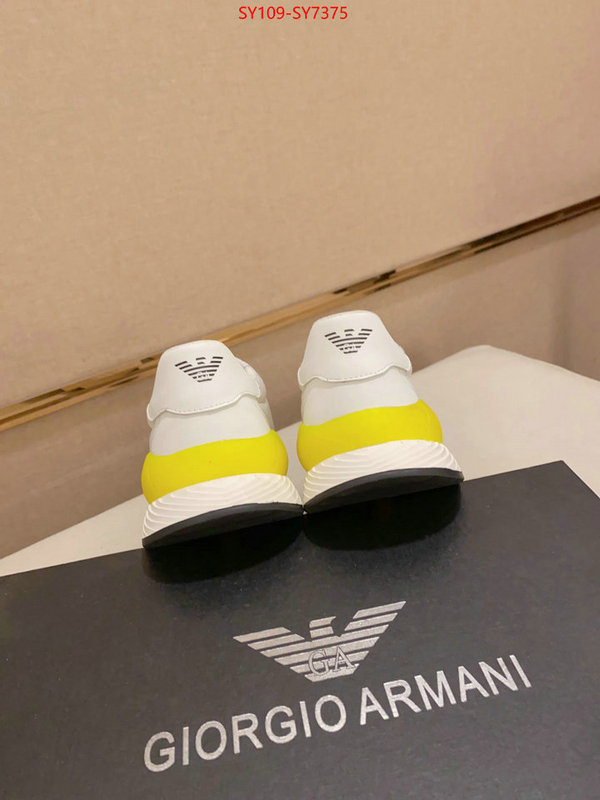 Men shoes-Armani top quality replica ID: SY7375 $: 109USD