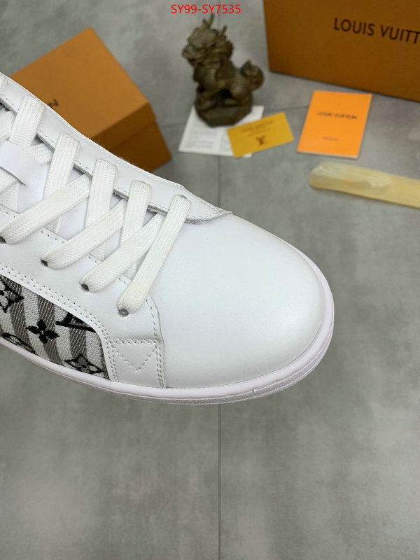 Men Shoes-LV high ID: SY7535 $: 99USD