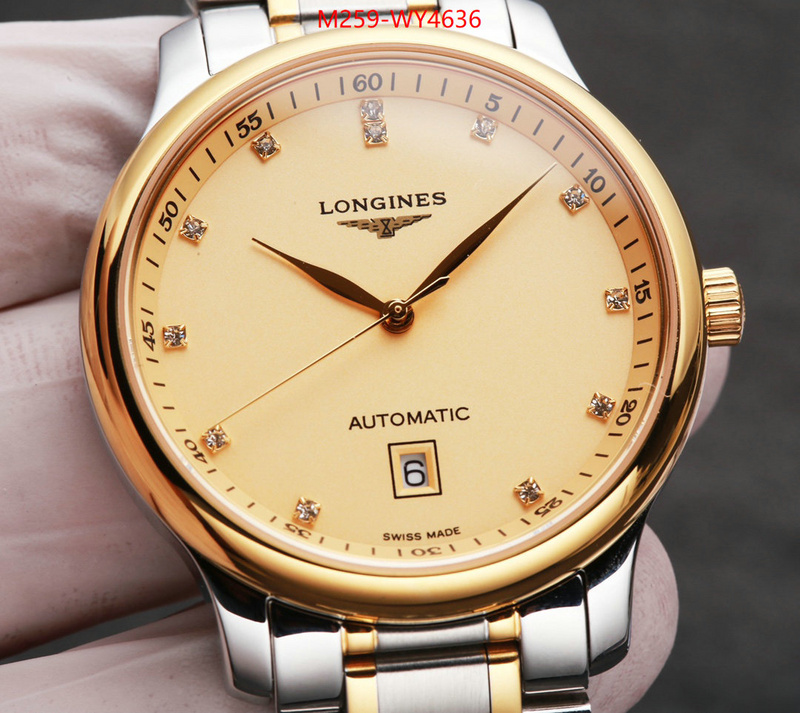 Watch(TOP)-Longines 2023 aaaaa replica 1st copy ID: WY4636 $: 259USD