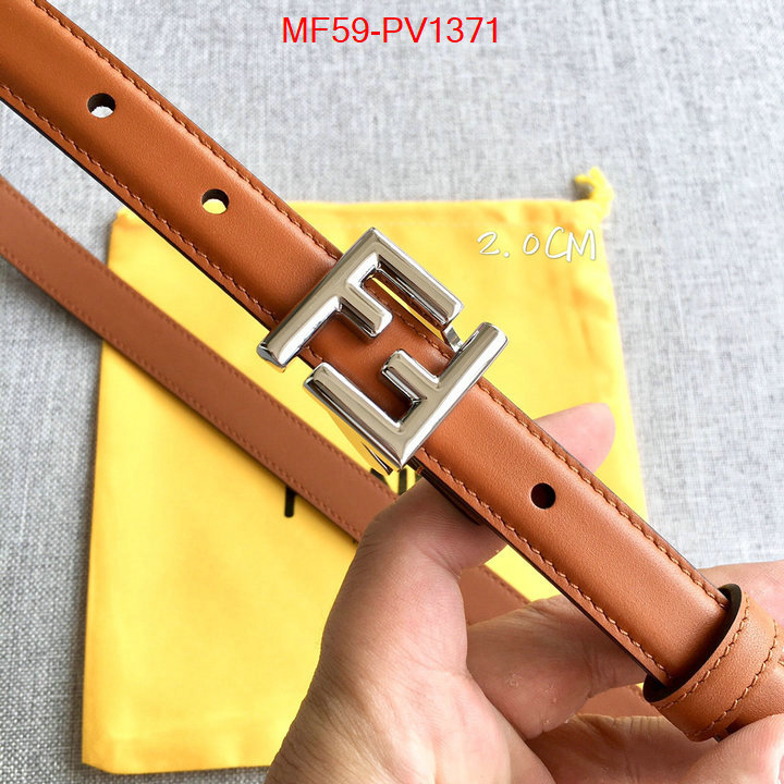 Belts-Fendi replica ID: PV1371 $: 59USD