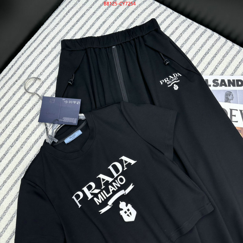 Clothing-Prada high quality ID: CY7254 $: 125USD