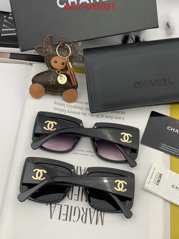 Glasses-Chanel aaaaa+ replica ID: GY5931 $: 37USD