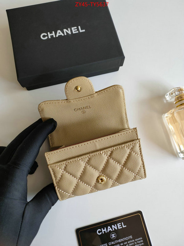 Chanel Bags(4A)-Wallet- new designer replica ID: TY5637 $: 45USD