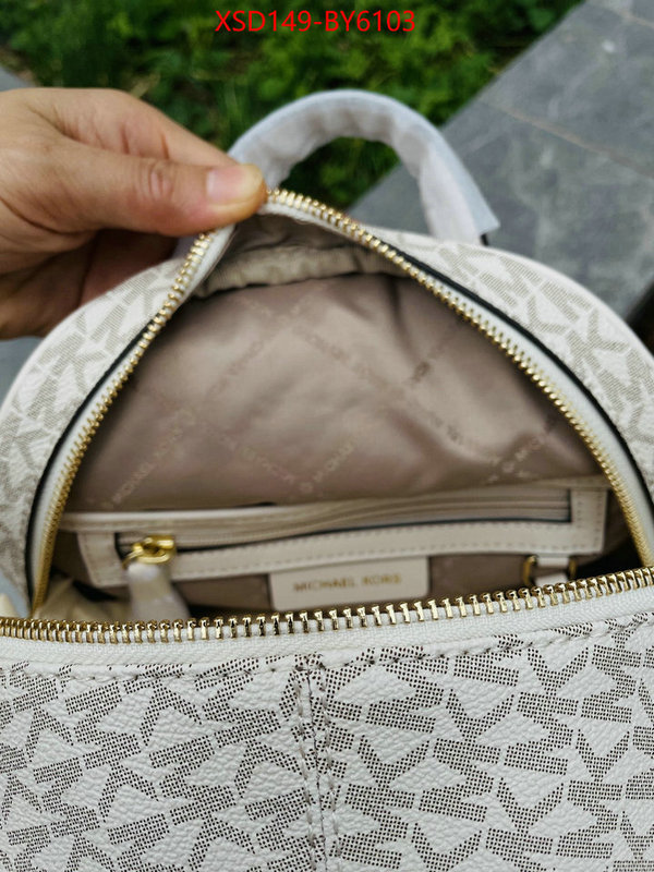 Michael Kors Bags(TOP)-Backpack- counter quality ID: BY6103 $: 149USD