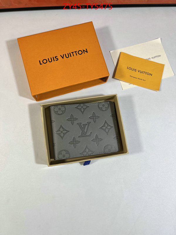 LV Bags(4A)-Wallet at cheap price ID: TY5475 $: 45USD