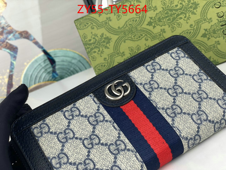 Gucci Bags(4A)-Wallet- high quality designer replica ID: TY5664 $: 55USD