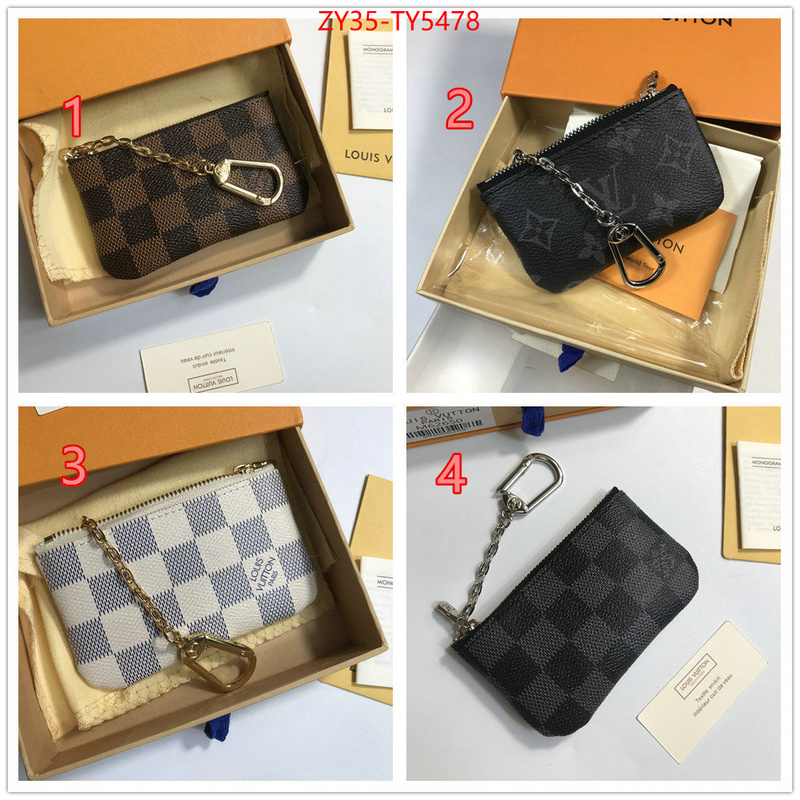 LV Bags(4A)-Wallet first top ID: TY5478 $: 35USD