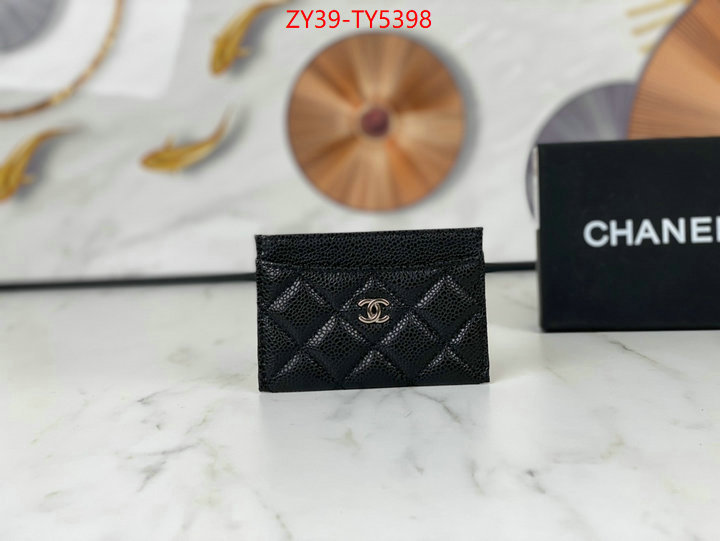 Chanel Bags(4A)-Wallet- top quality ID: TY5398 $: 39USD