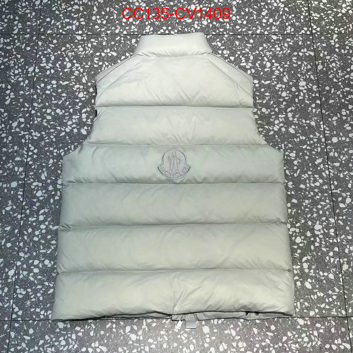 Down jacket Men-Moncler 1:1 replica wholesale ID: CV1409 $: 135USD