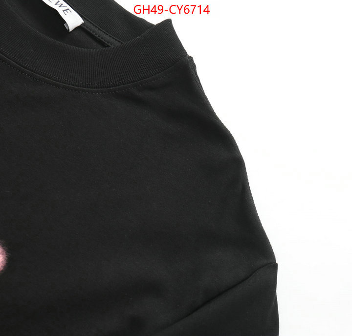 Clothing-Loewe wholesale imitation designer replicas ID: CY6714 $: 49USD