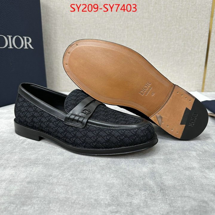 Men shoes-Dior what best designer replicas ID: SY7403 $: 209USD