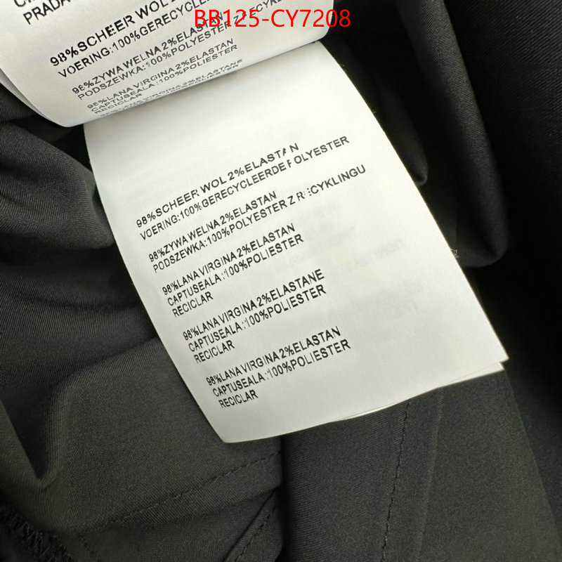 Clothing-MIU MIU best wholesale replica ID: CY7208 $: 125USD