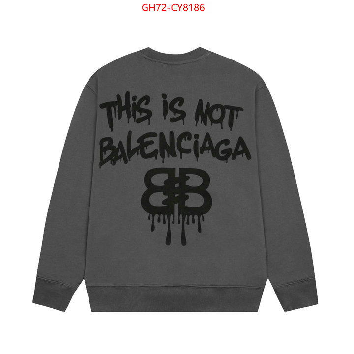 Clothing-Balenciaga outlet 1:1 replica ID: CY8186 $: 72USD