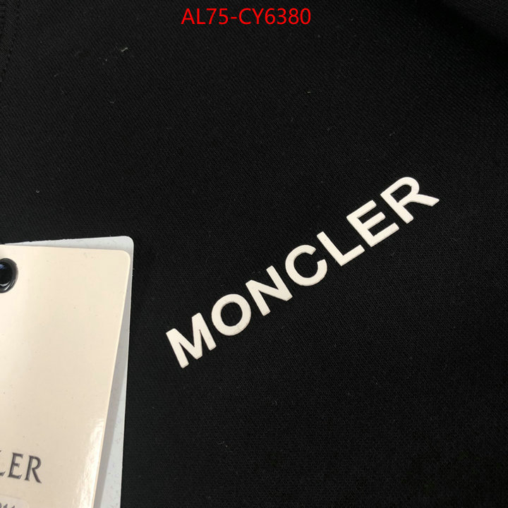 Clothing-Moncler knockoff ID: CY6380 $: 75USD