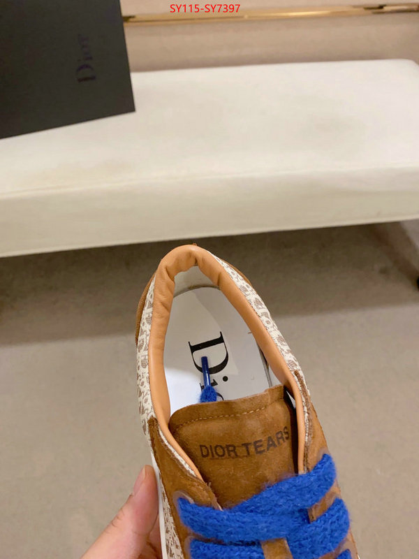 Men shoes-Dior shop designer replica ID: SY7397 $: 115USD