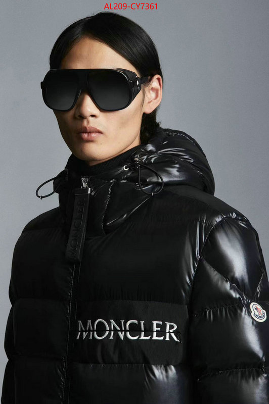 Down jacket Men-Moncler wholesale 2023 replica ID: CY7361 $: 209USD