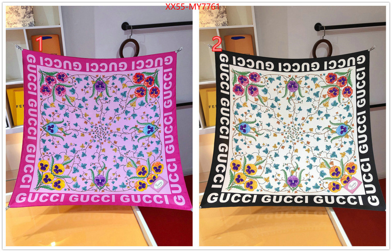 Scarf-Gucci shop cheap high quality 1:1 replica ID: MY7761 $: 55USD