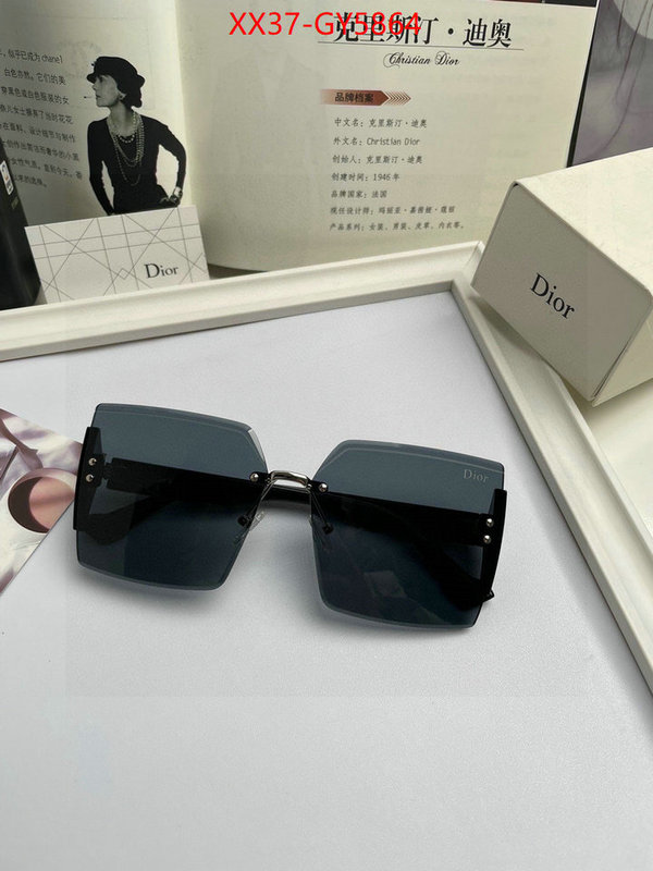 Glasses-Dior 1:1 replica wholesale ID: GY5864 $: 37USD