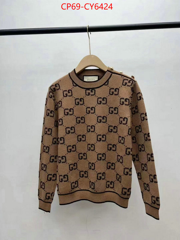 Clothing-Gucci high quality perfect ID: CY6424 $: 69USD