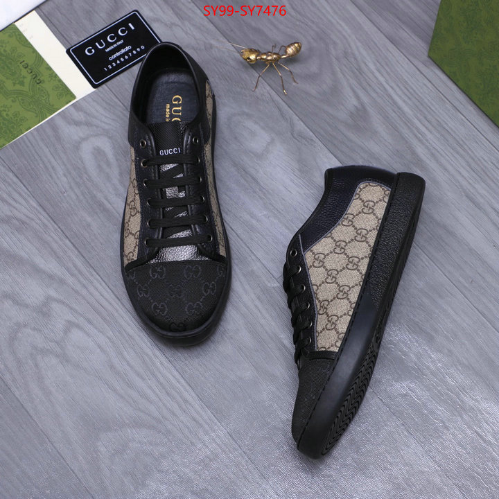 Men Shoes-Gucci mirror copy luxury ID: SY7476 $: 99USD