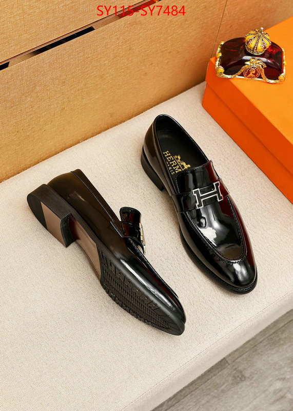 Men Shoes-Hermes 1:1 clone ID: SY7484 $: 115USD