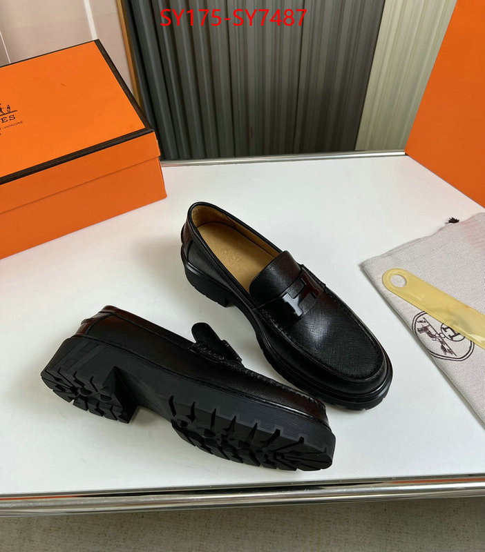 Men Shoes-Hermes what is a counter quality ID: SY7487 $: 175USD