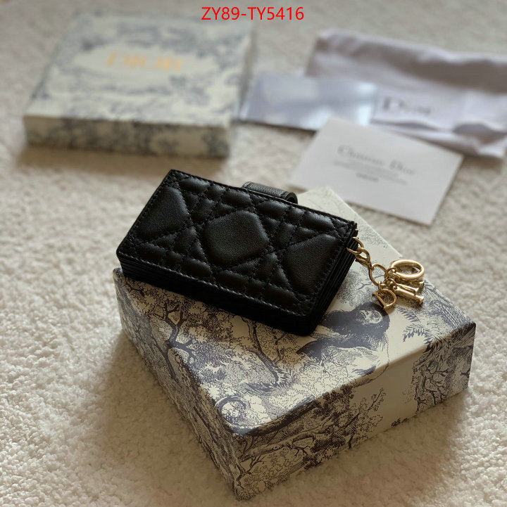 Dior Bags(4A)-Wallet- 2023 luxury replicas ID: TY5416 $: 89USD