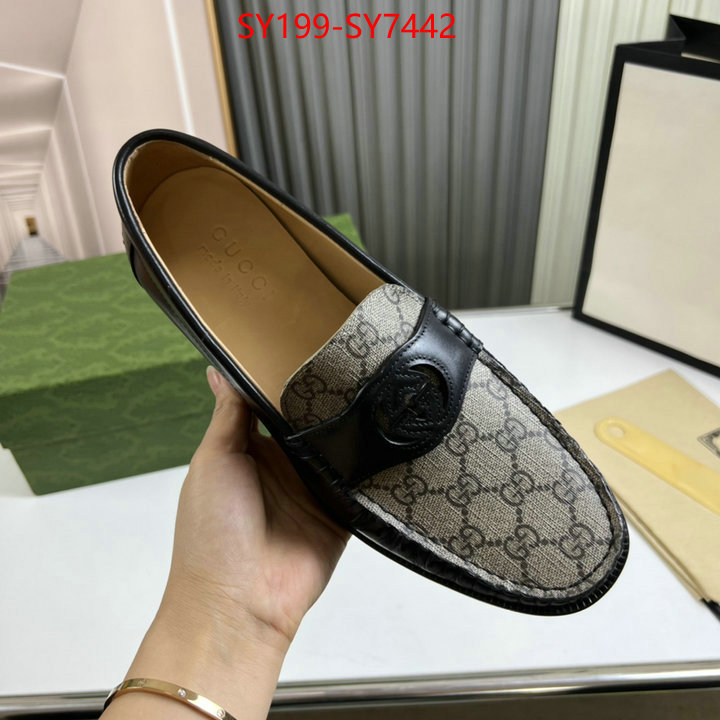 Men Shoes-Gucci top quality replica ID: SY7442 $: 199USD