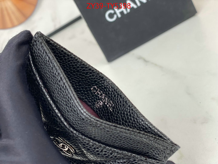 Chanel Bags(4A)-Wallet- top quality ID: TY5398 $: 39USD