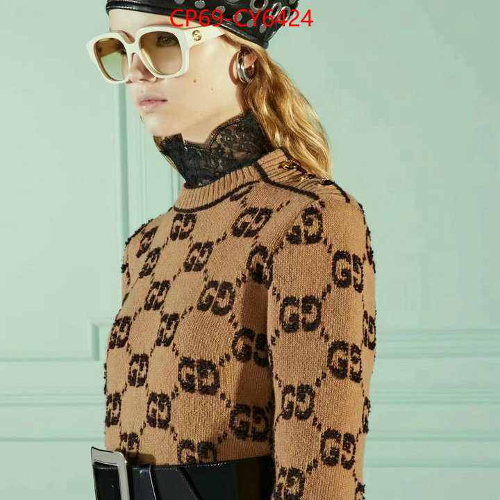 Clothing-Gucci high quality perfect ID: CY6424 $: 69USD