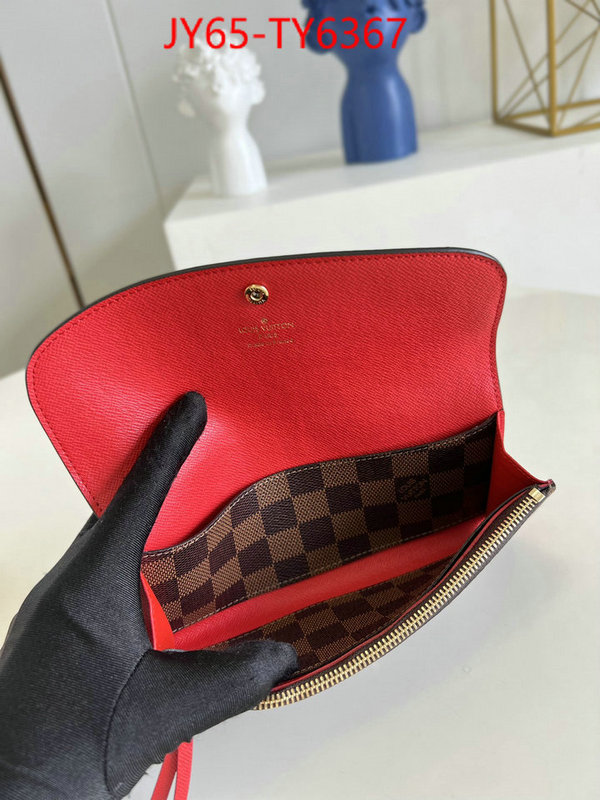 LV Bags(TOP)-Wallet copy aaaaa ID: TY6367 $: 65USD