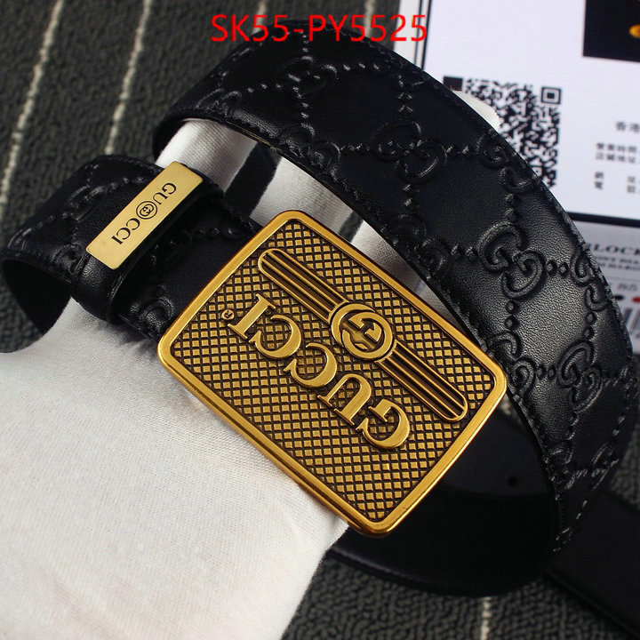 Belts-Gucci designer replica ID: PY5525 $: 55USD