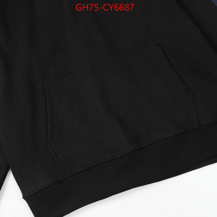 Clothing-Gucci designer wholesale replica ID: CY6687 $: 75USD