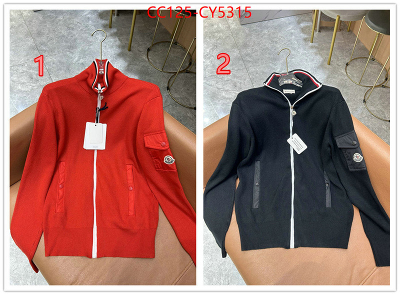 Clothing-Moncler top quality replica ID: CY5315 $: 125USD